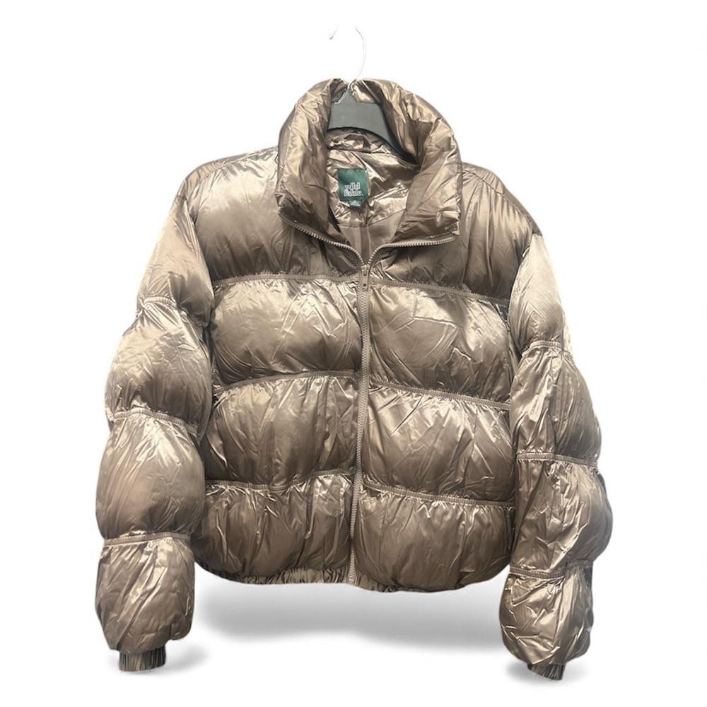 Wild Fable Brown Puffer Fall Coat